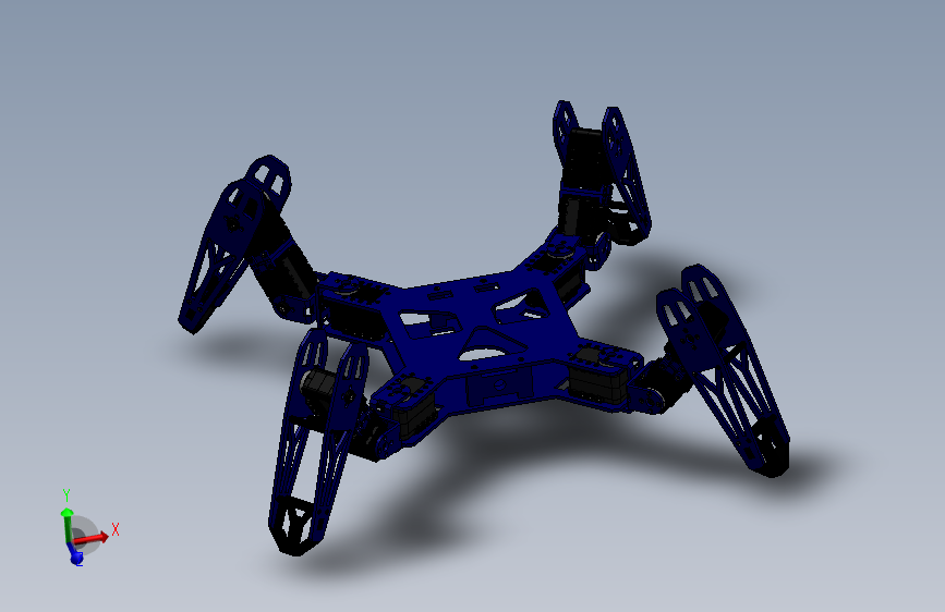 Y6965-仿生机械动物 quadruped-robot3 sw