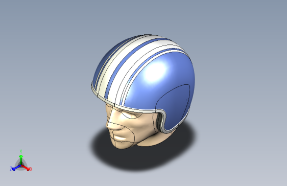 Y7134-头盔 Helmet-184 STP X_T