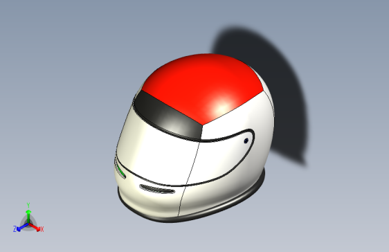 Y7152-头盔 Capacete F1 v32 STP