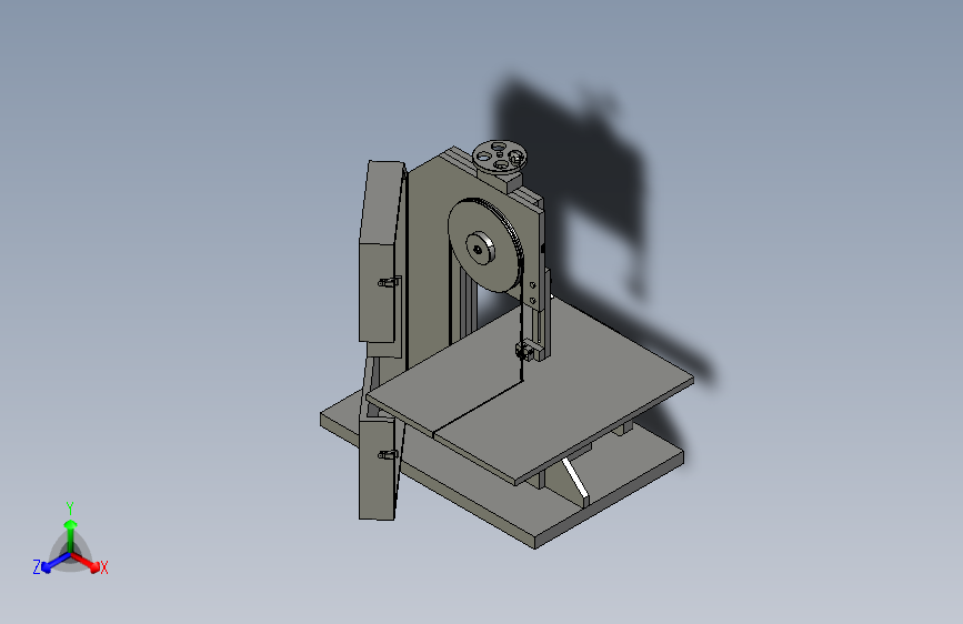 Y7199-锯 band-saw-6 STP
