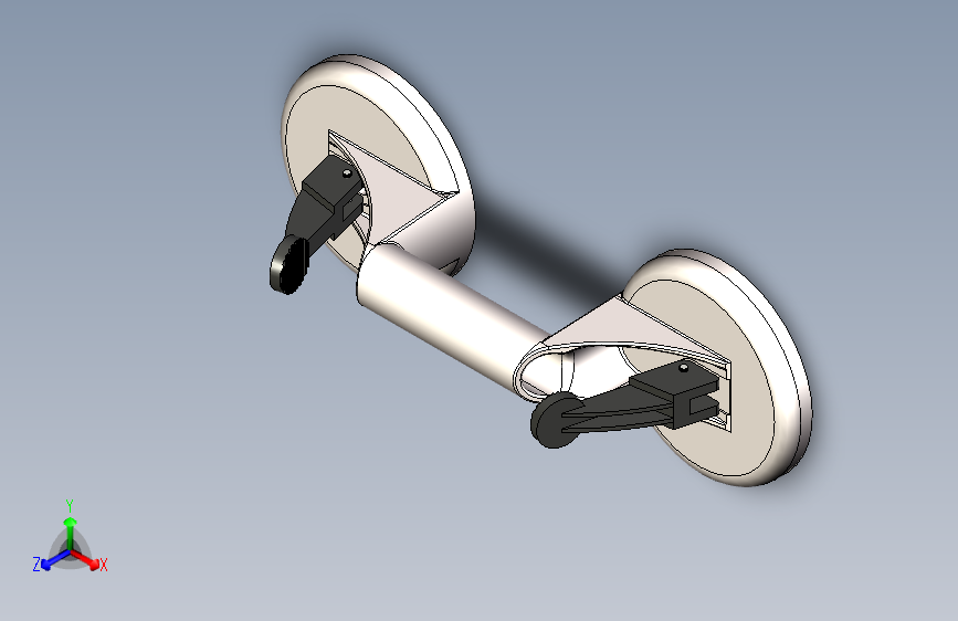 Y7230-吸盘 double suction hand cup INVENTOR