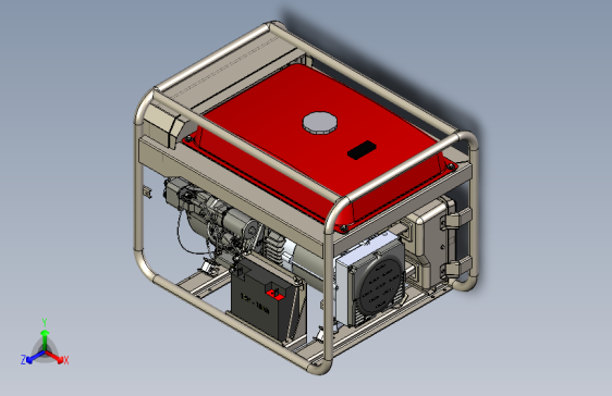 Y7232-发电机组 Gasoline Generator - 7 KVA STP