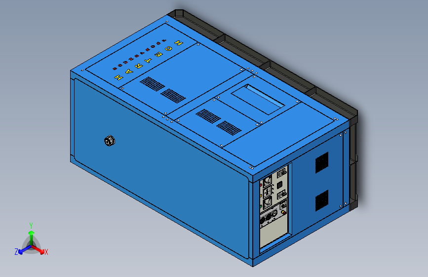 Y7254-发电机组 35KVA GENERATOR COVER 外壳 STP