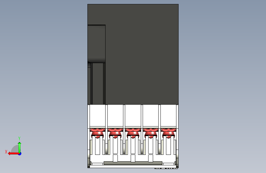 接触器S-T12_T20三菱电机 背面视图