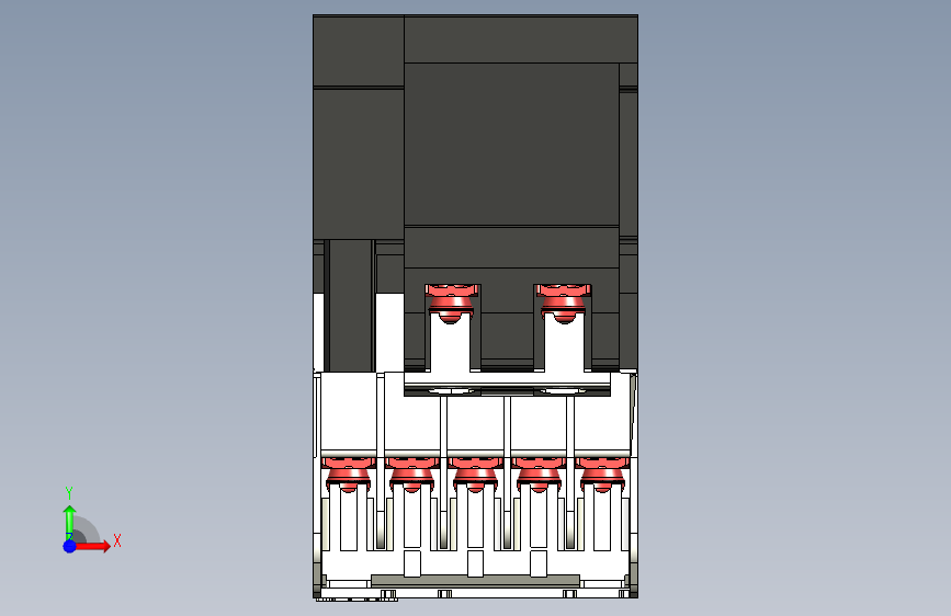 接触器S-T12_T20三菱电机 正面视图