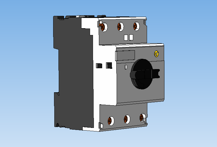 手动电机起动器ABB MS325.a3d
