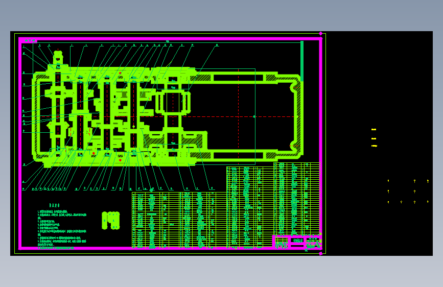 S0046-28马力轮式拖拉机变速箱设计(cad+说明书)_AutoCAD 2004_模型图纸下载 – 懒石网