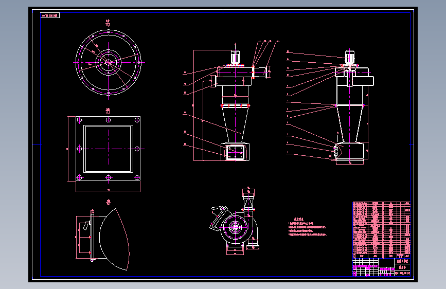S0202-Q3110滚筒式抛丸清理机的设计(总装、弹丸循环及分离装置、集尘器设计)(cad+说明书)