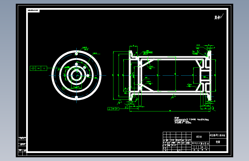 S0208-QTZ40塔式起重机总体及起升系统的设计(cad+说明书)