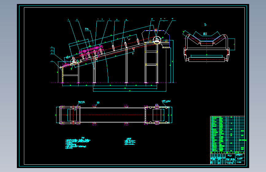 S0226-TD650带式输送机设计(cad+说明书)