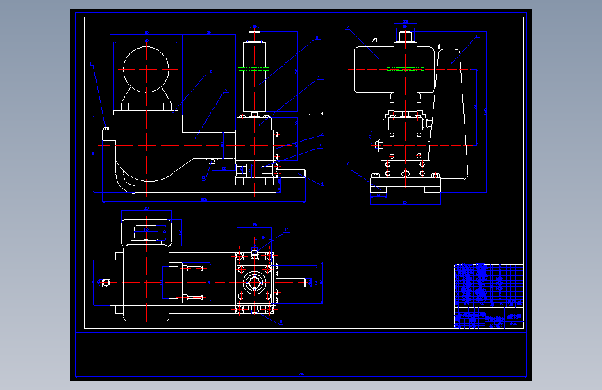 小型泥浆泵的结构设计(cad+说明书)