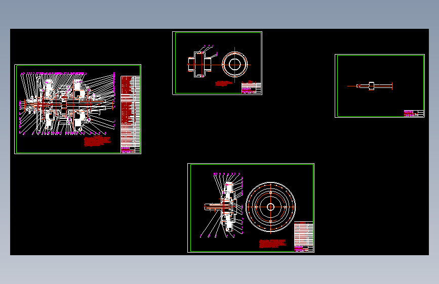 S0726-履带拖拉机无级变速器设计（行星机构设计）(cad+说明书)