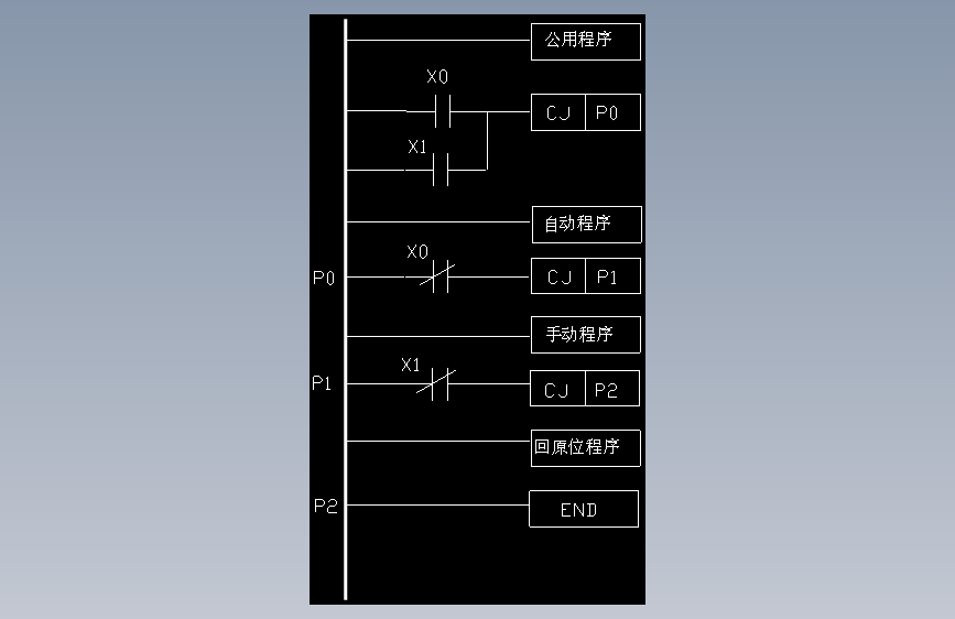 S1072-机械手-工业机械手模型-基于PLC的控制系统软硬件设计 主视图