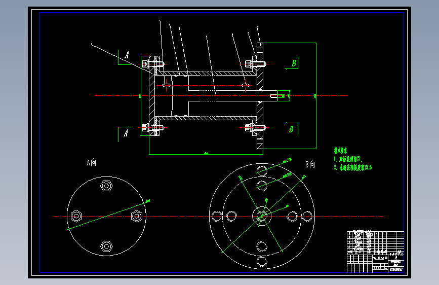 S1460-珩磨机的总体设计(cad+说明书)