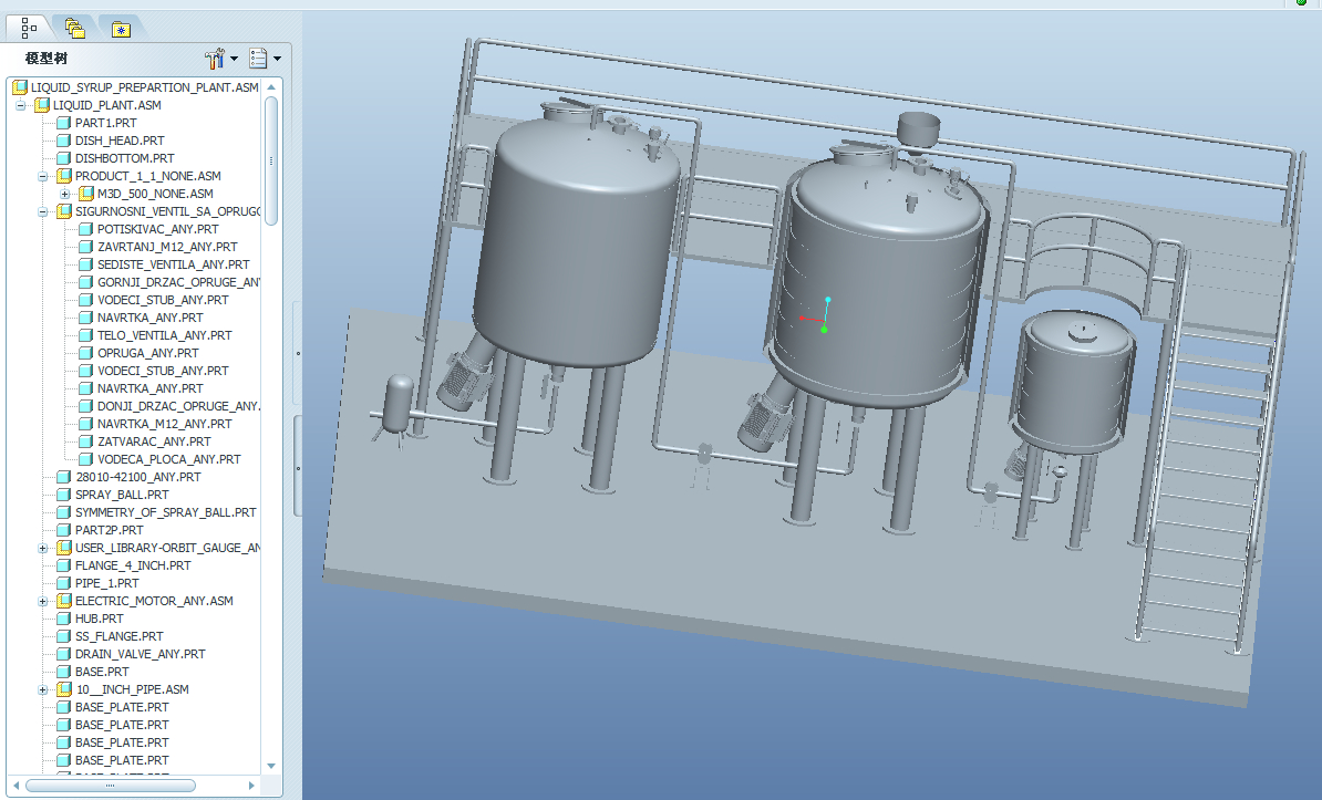 糖浆调制发酵生产线
