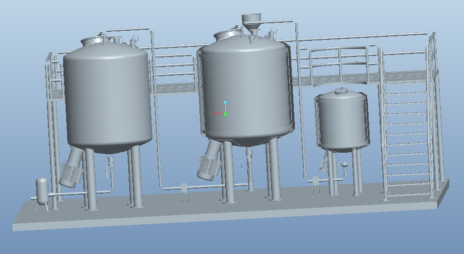 糖浆调制发酵生产线