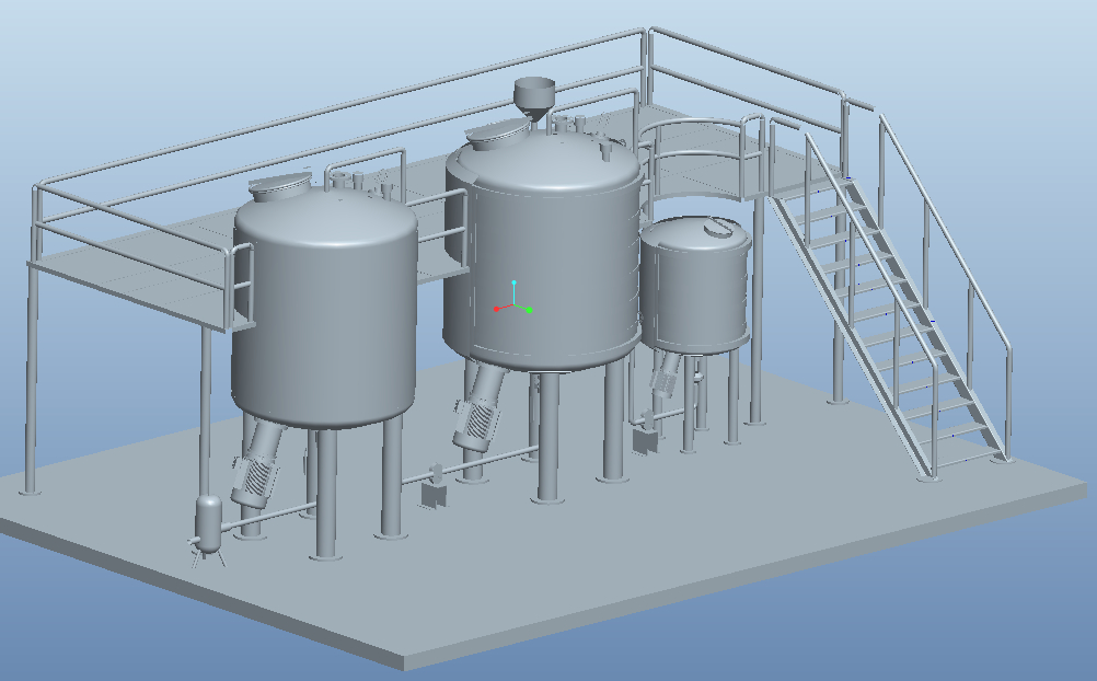 糖浆调制发酵生产线