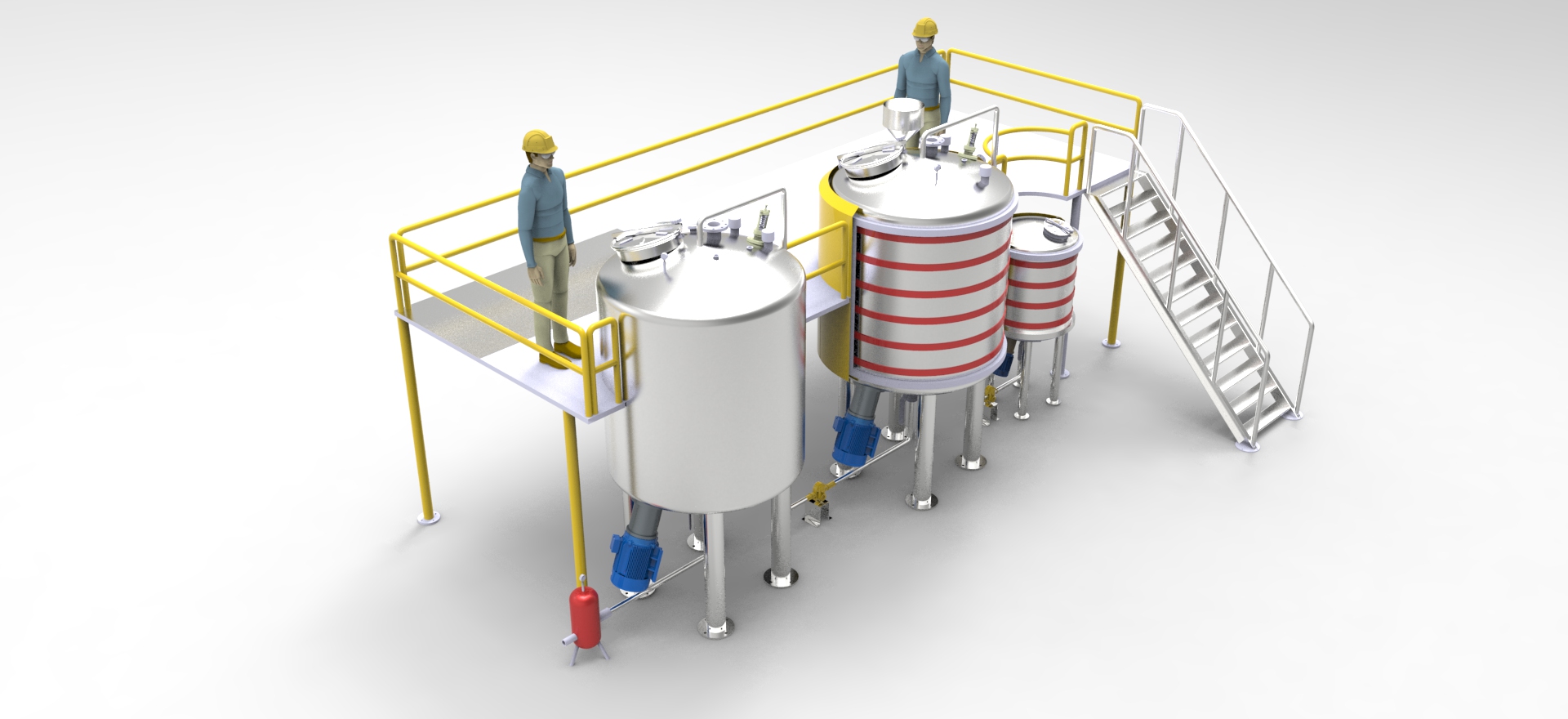 糖浆调制发酵生产线