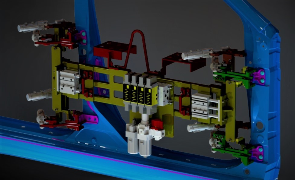 F0201-不锈钢装配设备模型图MF