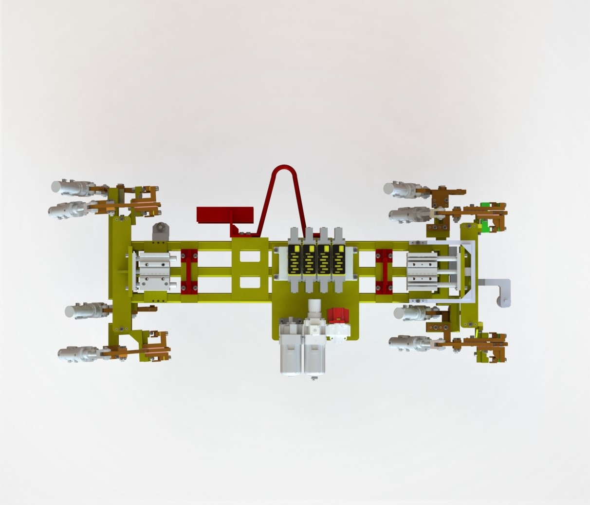 F0201-不锈钢装配设备模型图MF