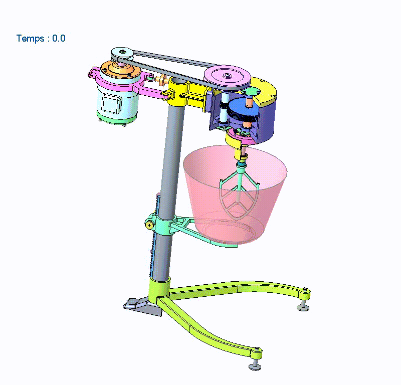 F0559-搅拌机模型图
