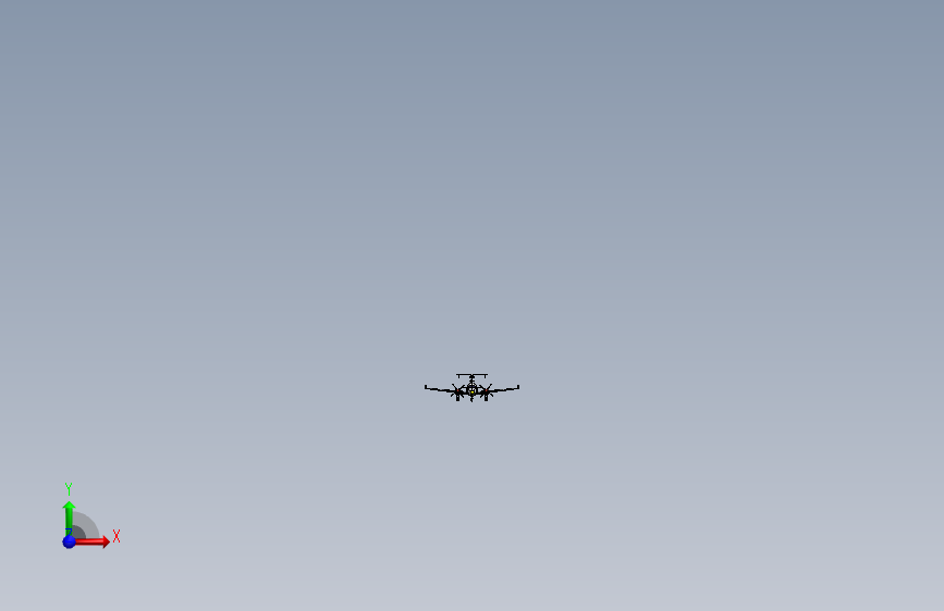 F0952-小型运输飞机模型