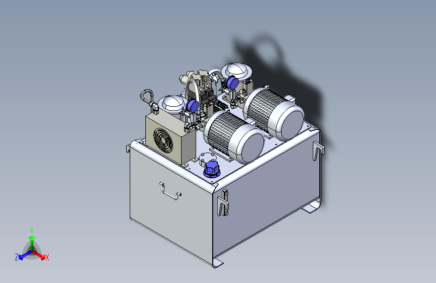 F1002-液压站建模MF