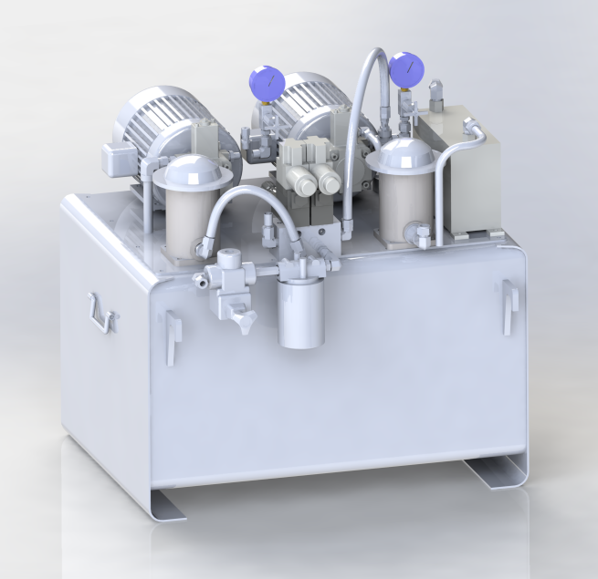 F1002-液压站建模MF