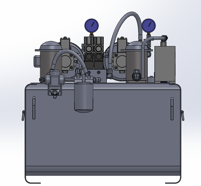 F1002-液压站建模MF