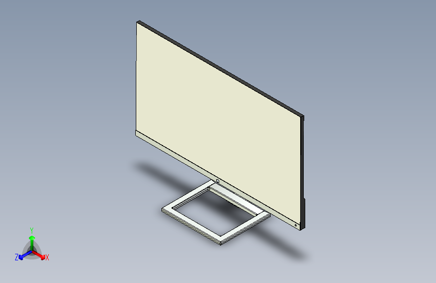 F1007-一款显示器制作模型
