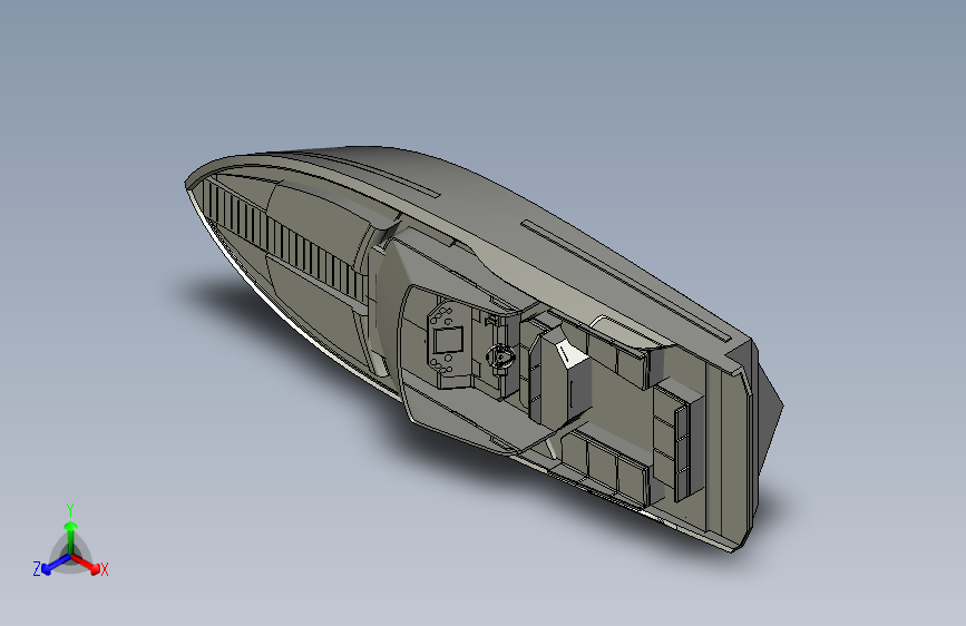 F1032-游船游艇模型