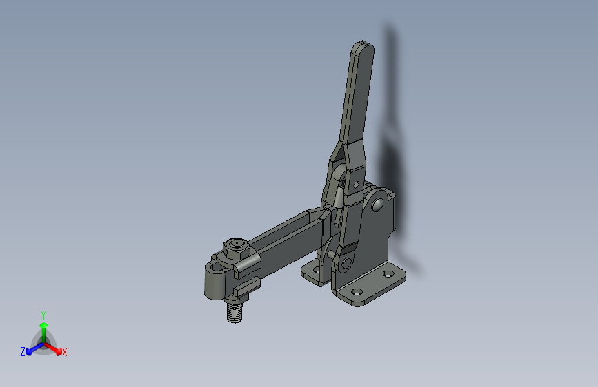 F1132-proe快速压紧夹具