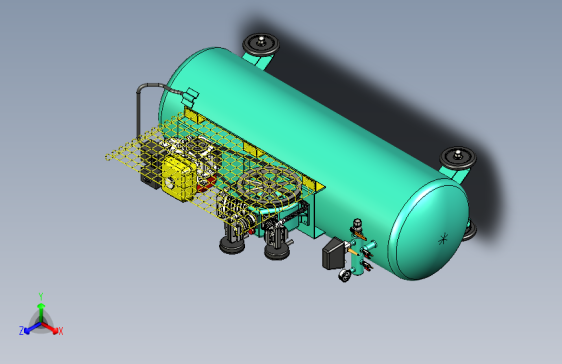 Y6024-空压机 air-compressor-19 STP