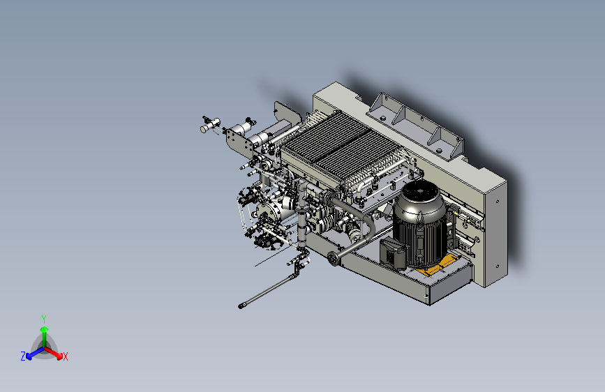 Y6026-空压机 air-compressor-21 STP