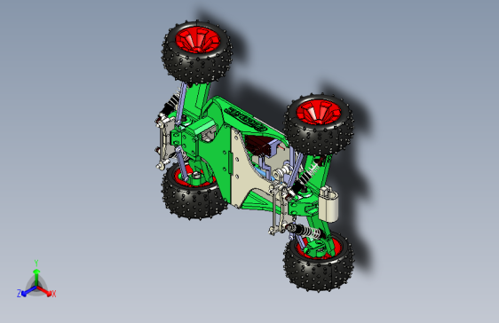 Y6129-遥控飞机车船 OpenRC Truggy HSPr v181 F3D STP STL