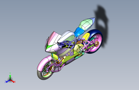 Y6174-摩托车  electric-motorcycle-lilith STP