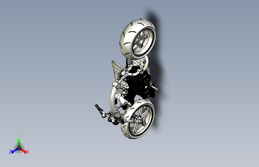 Y6260-摩托车  雅马哈 yamaha mt01 stp