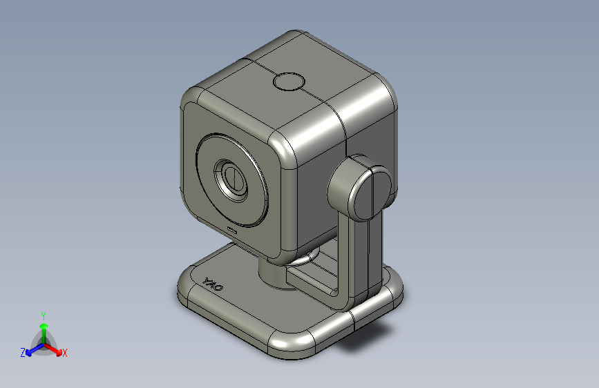 Y6281-相机 摄像头 cubcam-security-camera STP