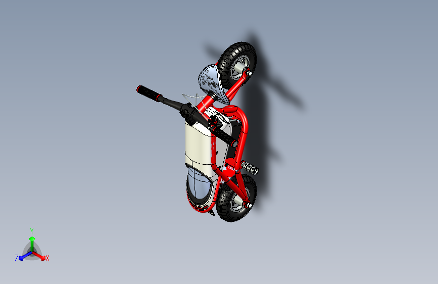 Y6276-摩托车  Crazy Bike CR SE STP