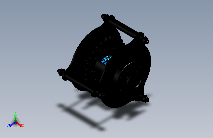 Y6359-差速器 chain-driven-differential STP
