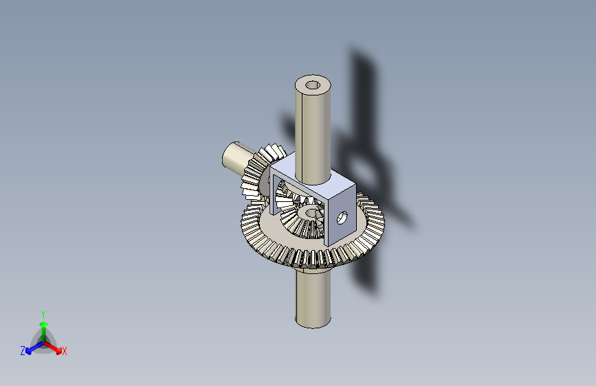 Y6372-差速器 differential-gear-3 IGS