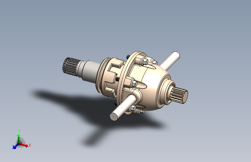 Y6376-差速器 differential-gear-box-6 SW