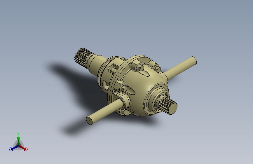Y6378-差速器 differential-gearbox-36 SW