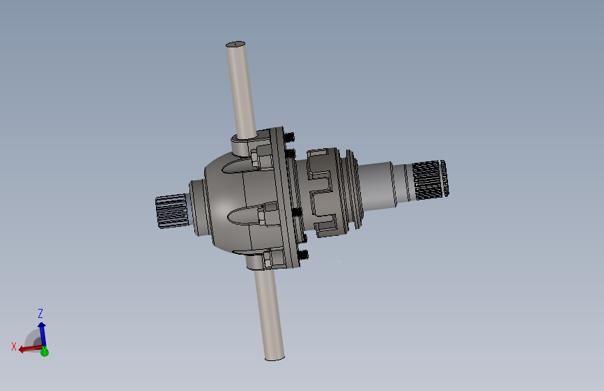 Y6382-差速器 differential-mechanism-3 SW
