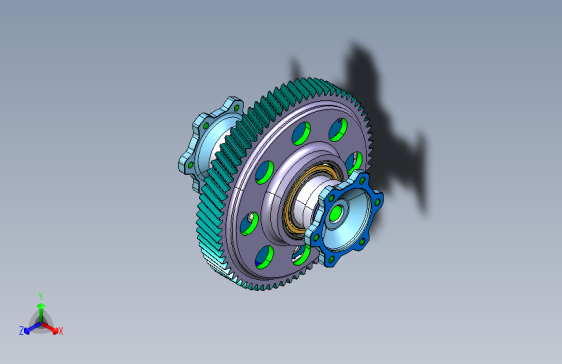 Y6398-差速器 planetary-differential-1 STP