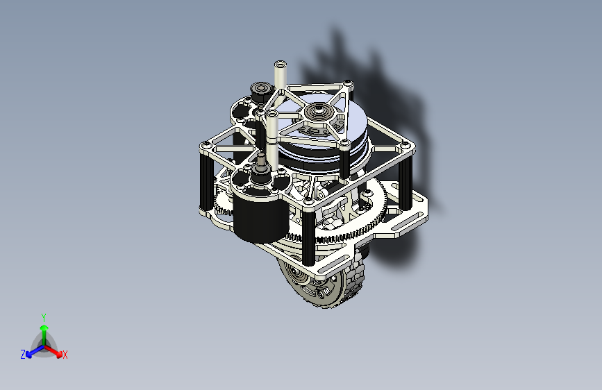 Y6412-差速器 2557-differential-swerve-prototype STP