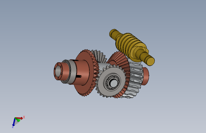 Y6414-差速器 advanced-differential-gear-box-speed-reducer-worm-gear-spider-gears SW