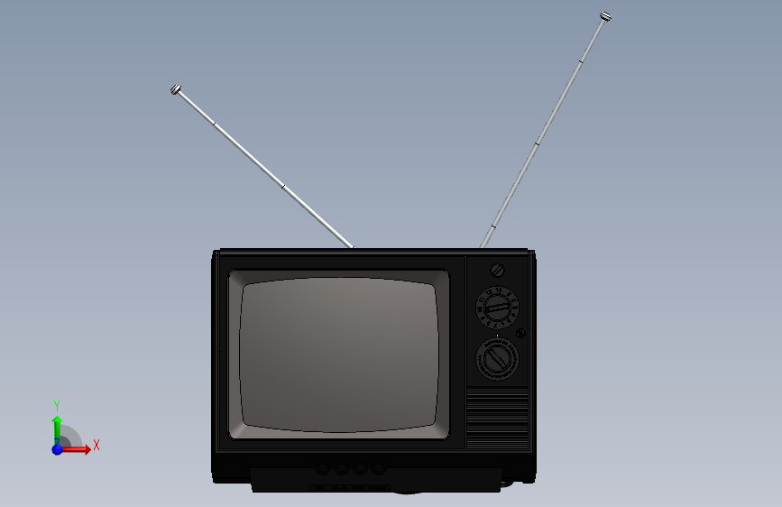Y6481-电视机 crt-television SW STP X_T