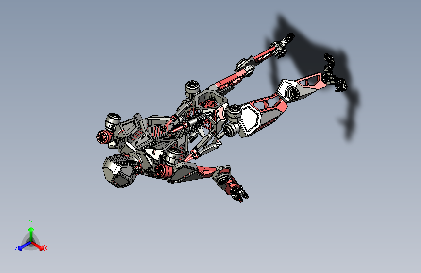 Y6522-机械手  colossus F3D STP