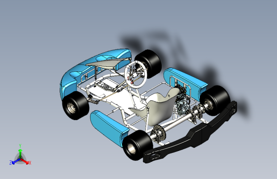 Y6546-卡丁车 钢管车 electric-125cc-kart-kf IGS